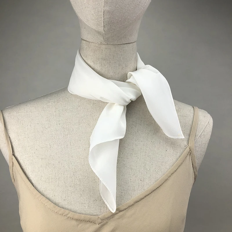 Novo lenço de seda feminino pe - Silk Scarf Square avaliação e preço
