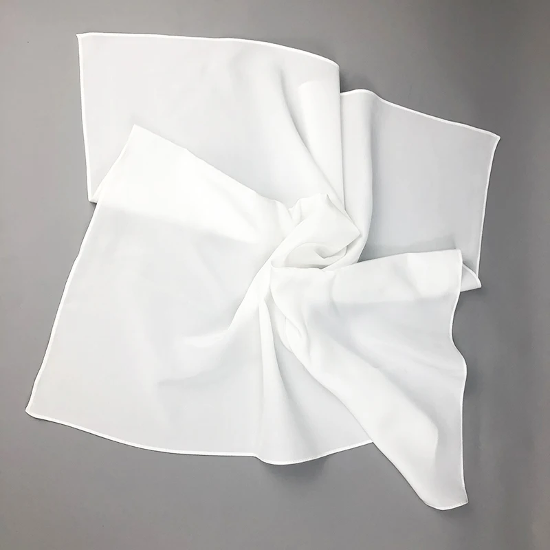 Novo lenço de seda feminino pe - Silk Scarf Square avaliação e preço