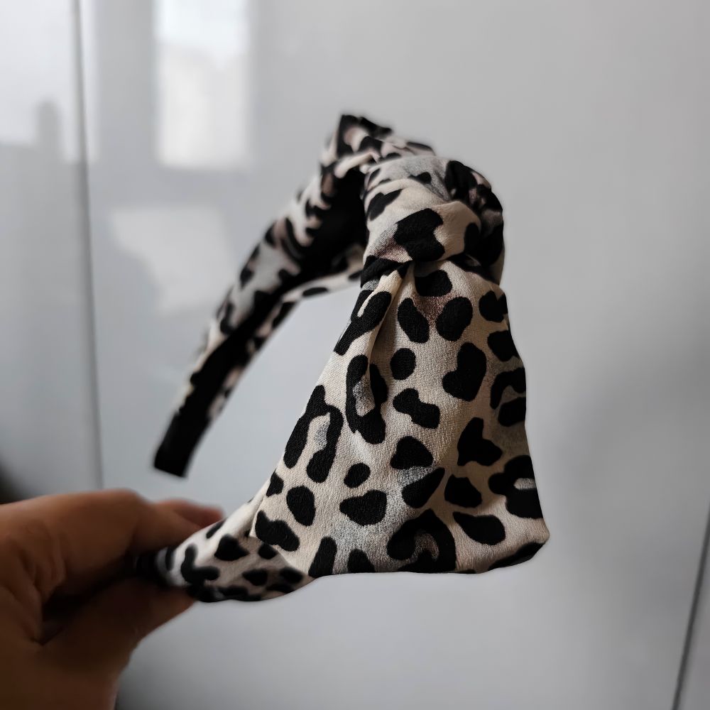 Tiara com estampa de leopardo  - Women Accessories Sale avaliação e preço