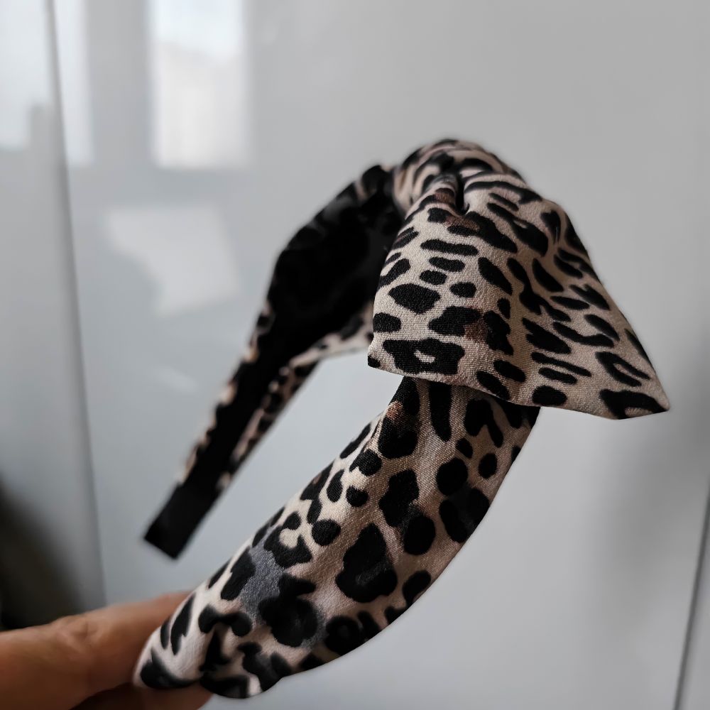 Tiara com estampa de leopardo  - Women Accessories Sale avaliação e preço