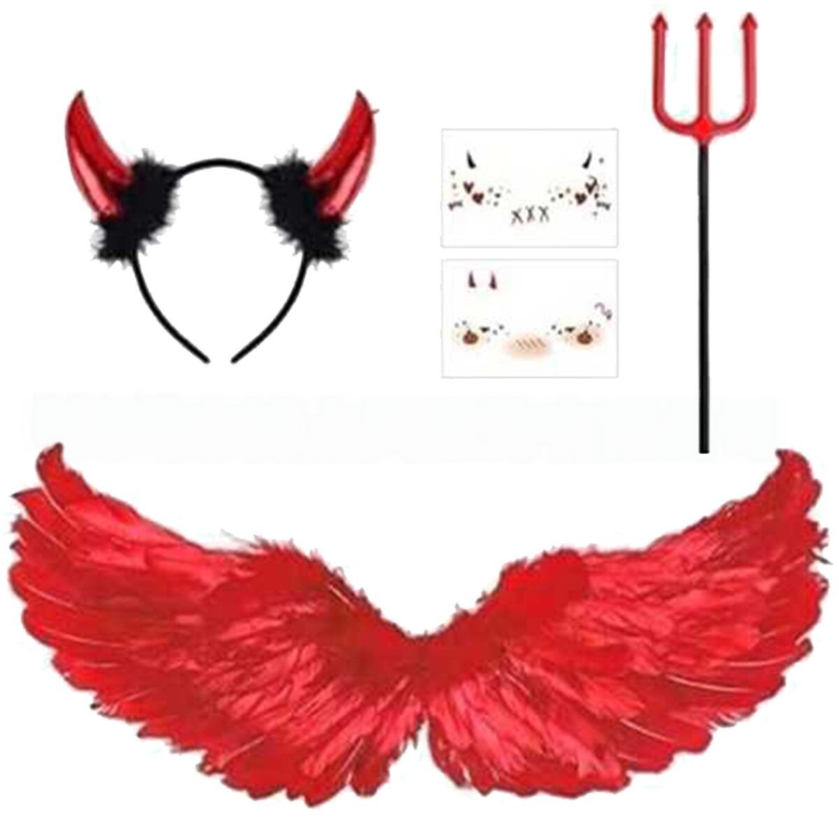 Conjunto de fantasia de Hallow - Women'S Red Accessories avaliação e preço
