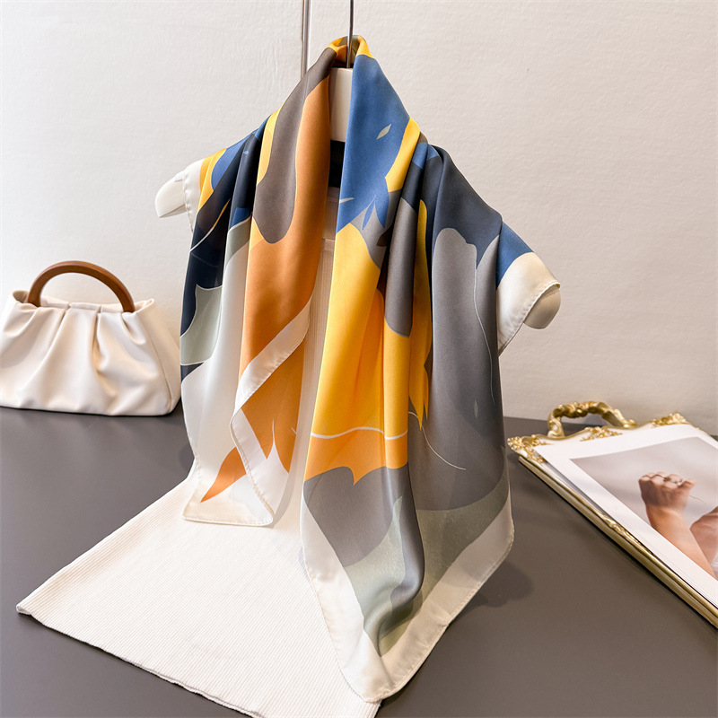 2026 Novo Lenço Quadrado Femin - Silk Scarf Square avaliação e preço